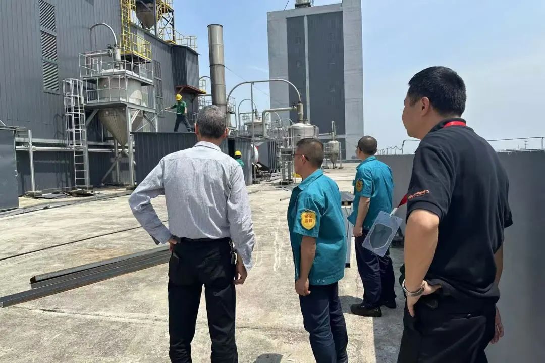 Changshu Polyester អនុវត្តការត្រួតពិនិត្យសុវត្ថិភាពមុនថ្ងៃឈប់សម្រាកនៅថ្ងៃឧសភា