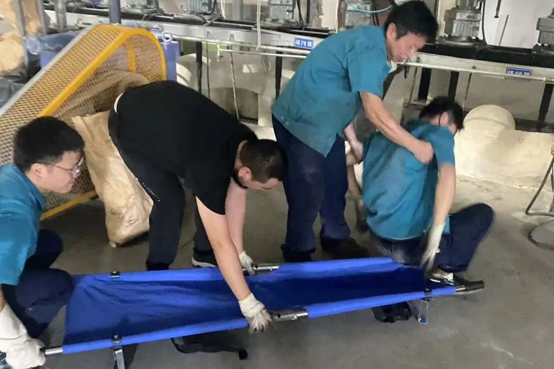 Changshu Polyester ធ្វើការសមយុទ្ធជួយសង្គ្រោះបន្ទាន់សម្រាប់កំដៅដែលបណ្តាលមកពីសីតុណ្ហភាពខ្ពស់